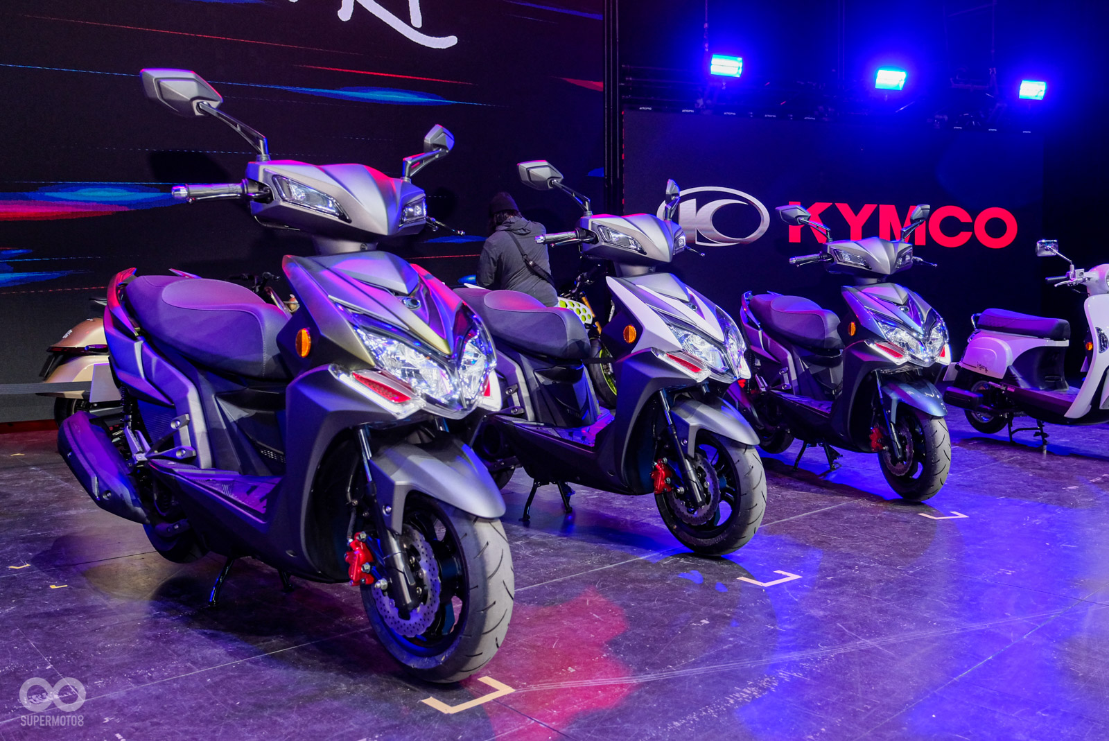 Like Keyless Krv Nero Kymco Supermoto