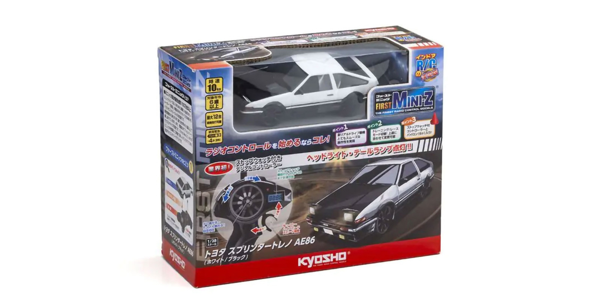 MINI-Z 家族再添生力軍！Toyota Hiace Super GL 和 Sprinter Trueno AE86 加入戰局