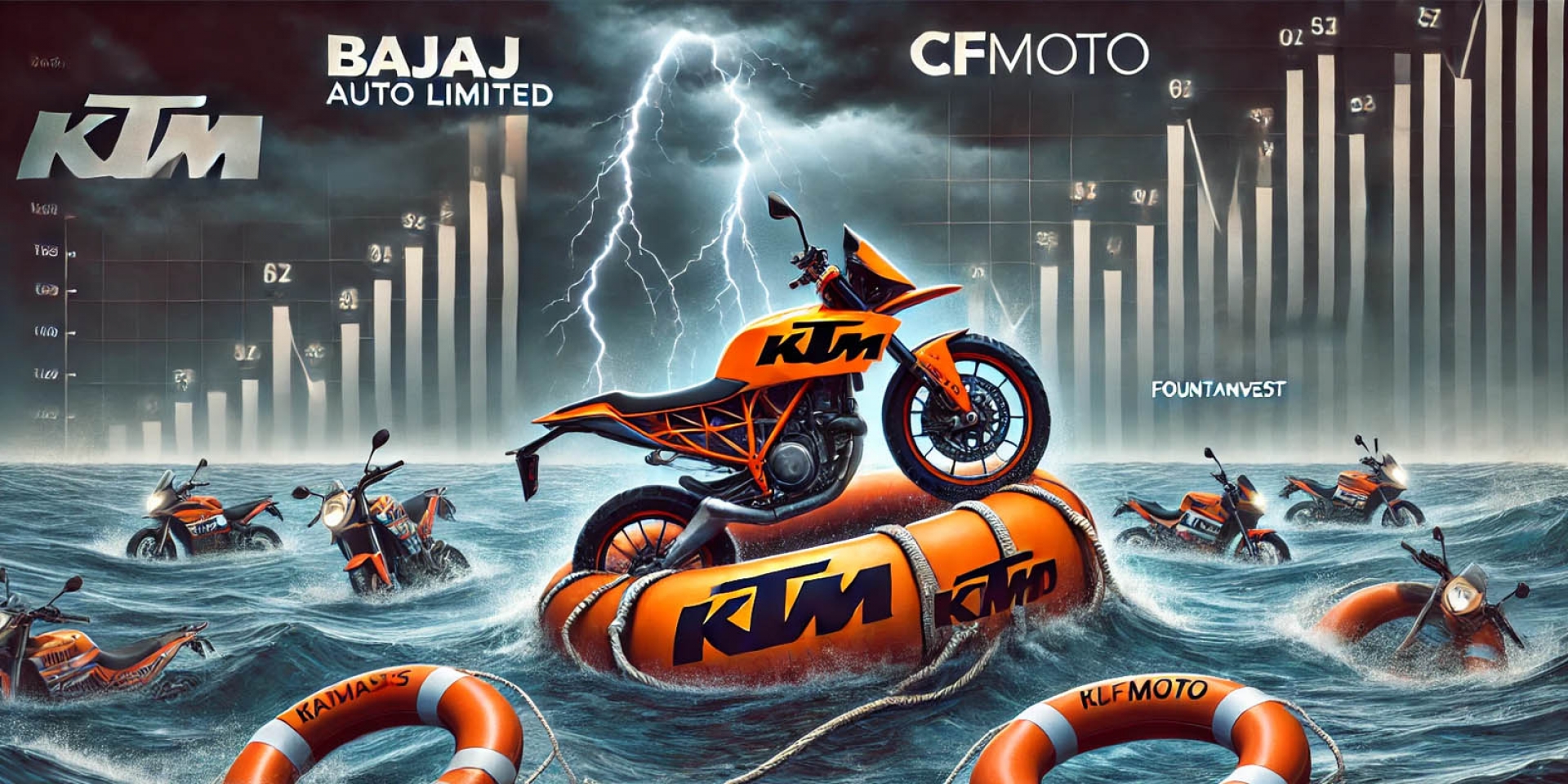 KTM財務風暴有解？傳出CFMOTO、Bajaj和Fountainvest有興趣挹注資金！