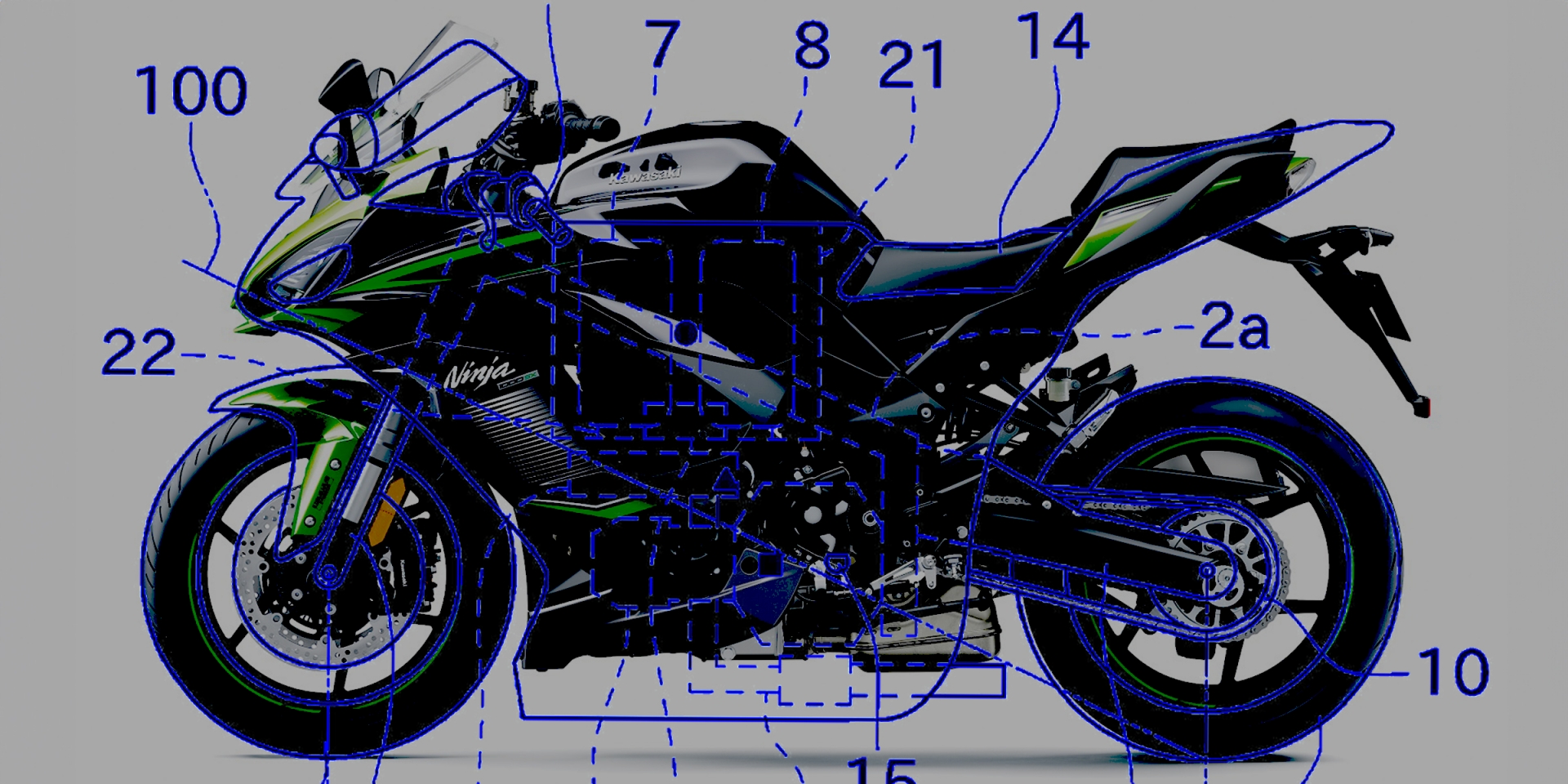 跑車、大羊、三輪卡丁氫氣化！Kawasaki氫氣車專利曝光，氣瓶安裝位置成最大難題