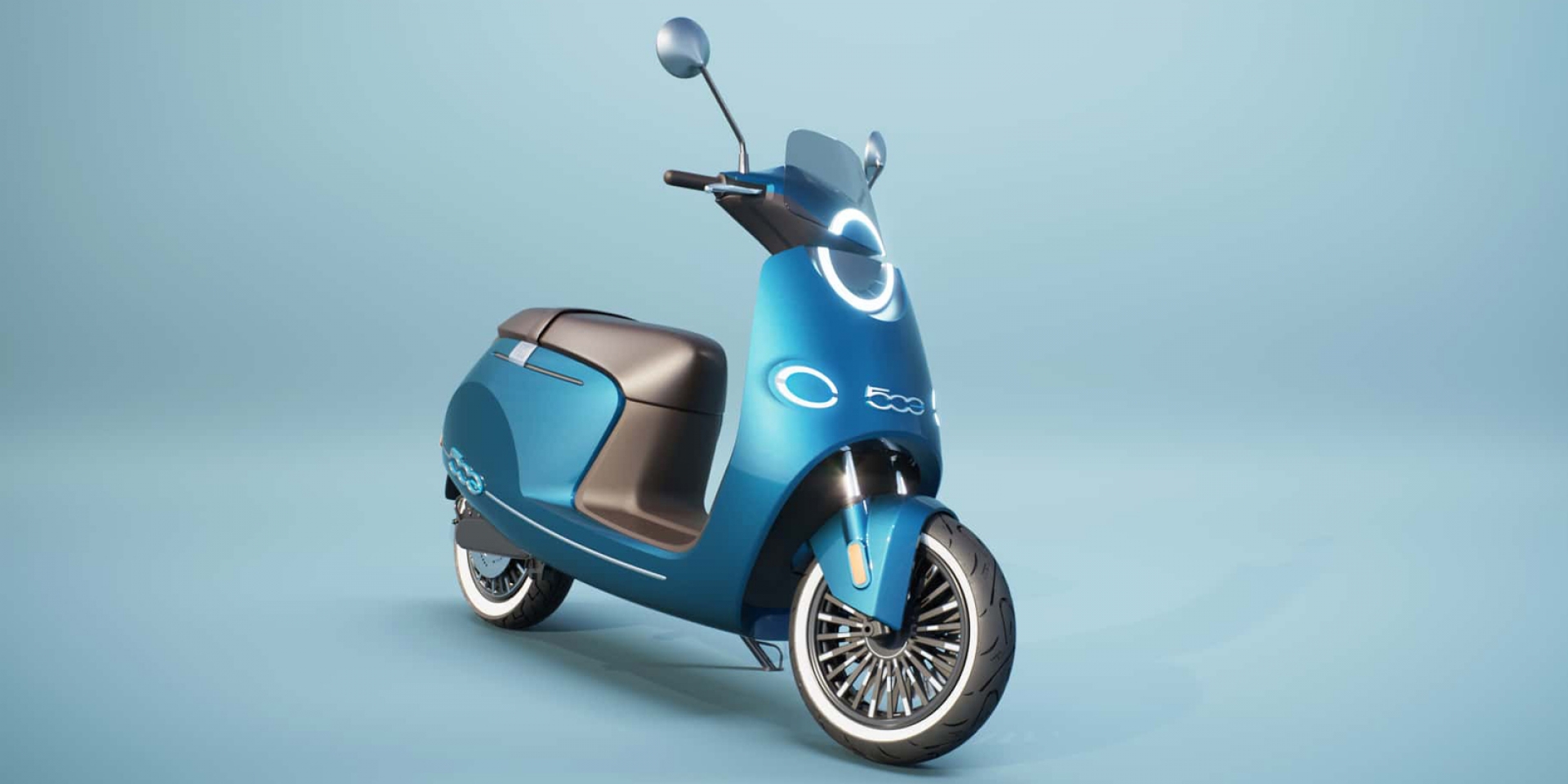 誰說 Fiat 500 只能四輪？全新 E-Moped 500 讓你在都市中風馳電掣！