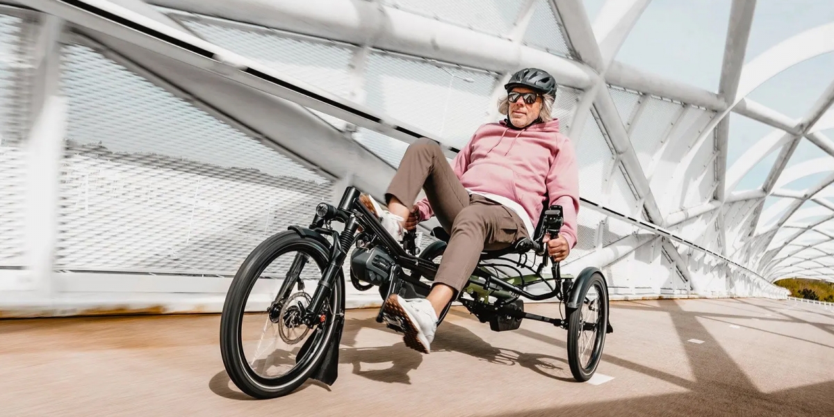 長腿、短腿都能輕鬆駕馭！Hase Kettwiesel One 臥式電動三輪車