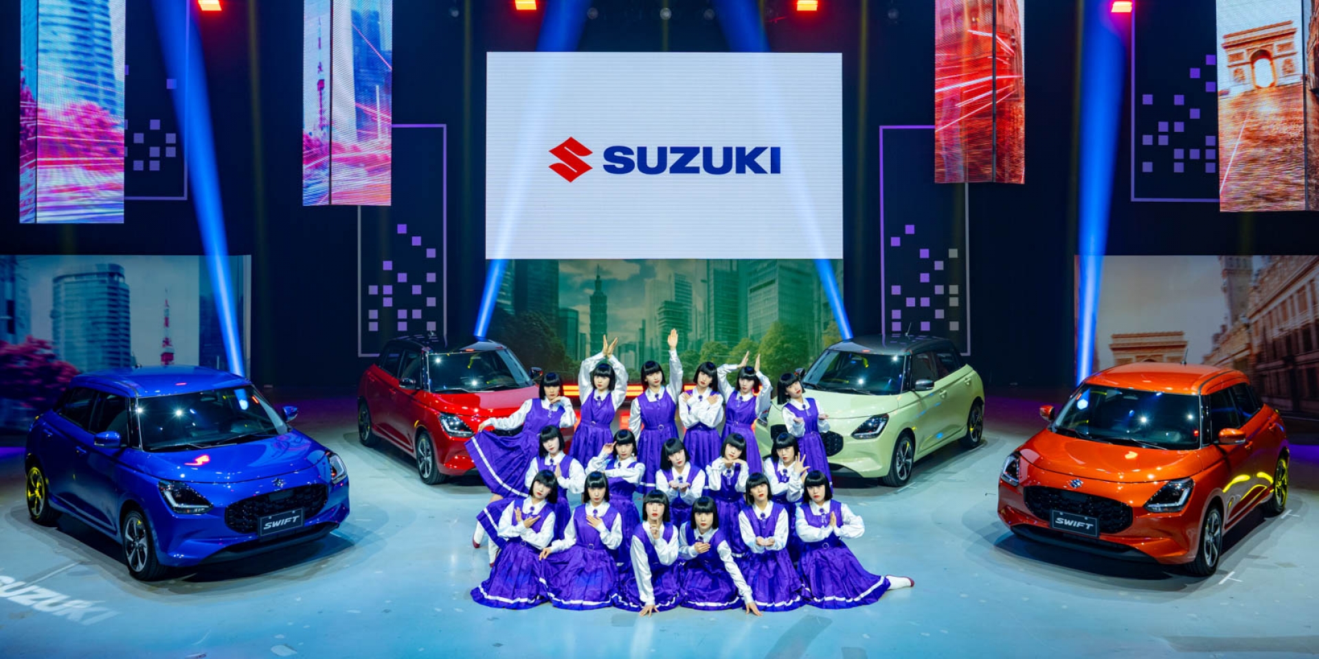 ALL NEW SWIFT城市經典新風範！SUZUKI第四代ALL NEW SWIFT重磅來襲 日本當紅舞團Avantgardey驚喜現場演出