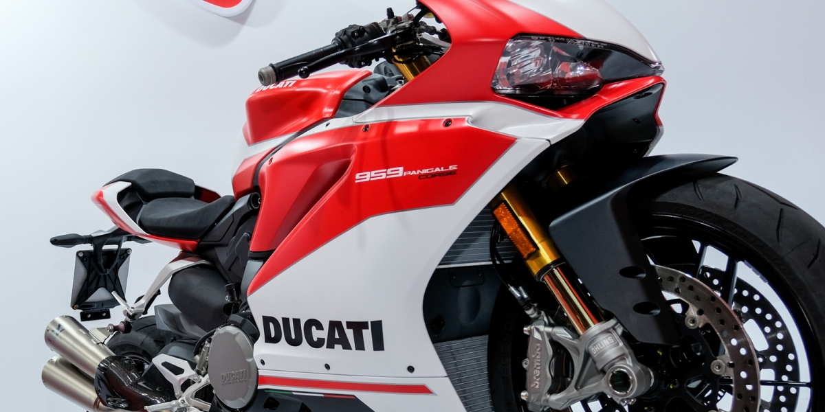 l雙缸浪漫仿賽,ducati 959 panigale corse登臺亮相