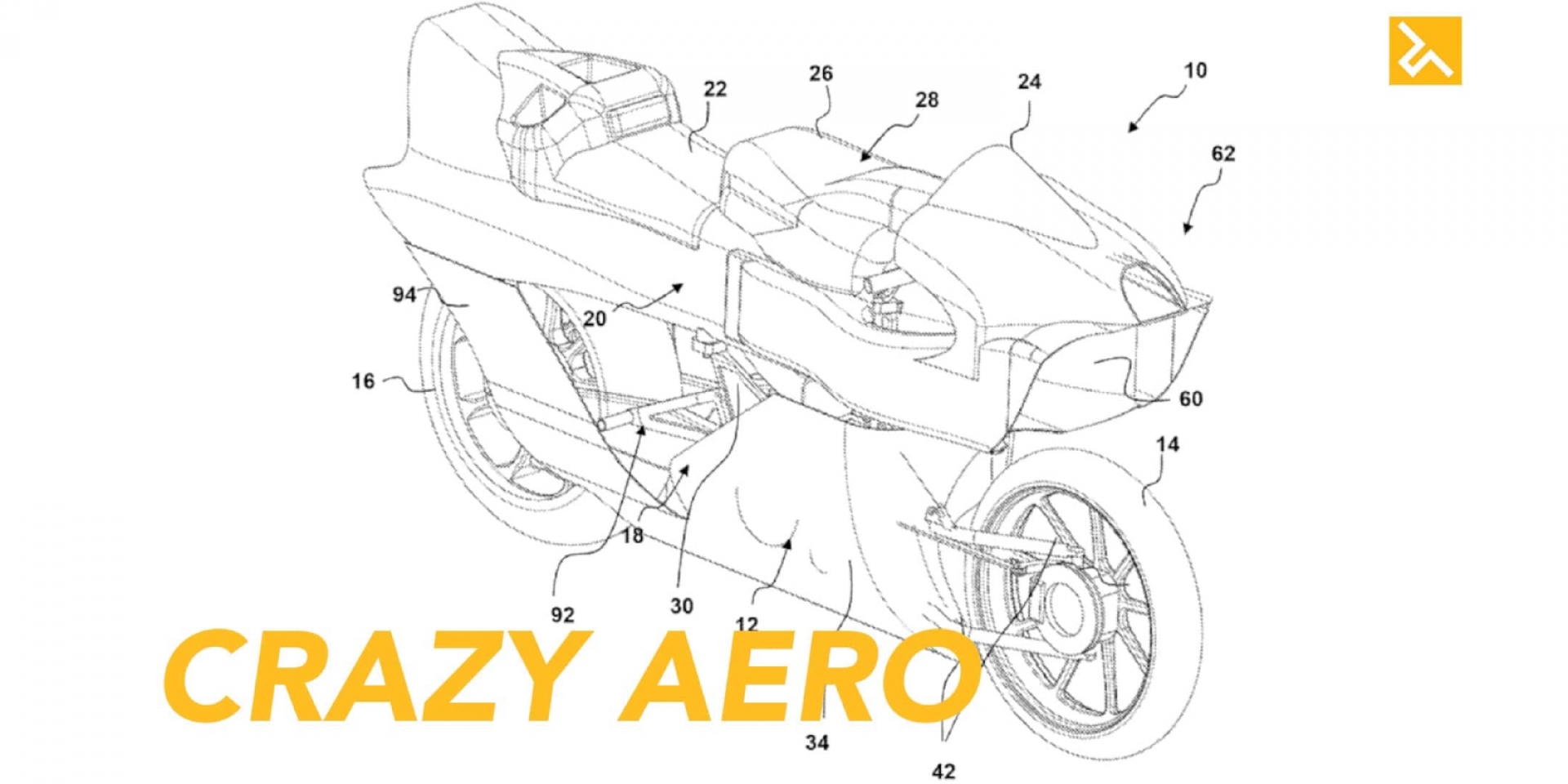 飛機渦噴引擎概念上身 White Motorcycle概念車超酷中空車身真的可行？
