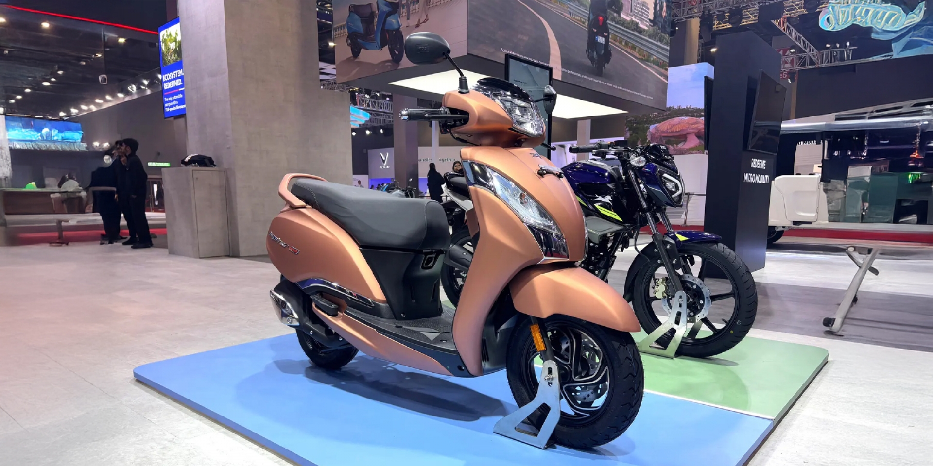 124.8cc 雙燃料引擎、7.2 匹馬力、9.4 Nm扭力！TVS Jupiter CNG 全球首款CNG速克達發表