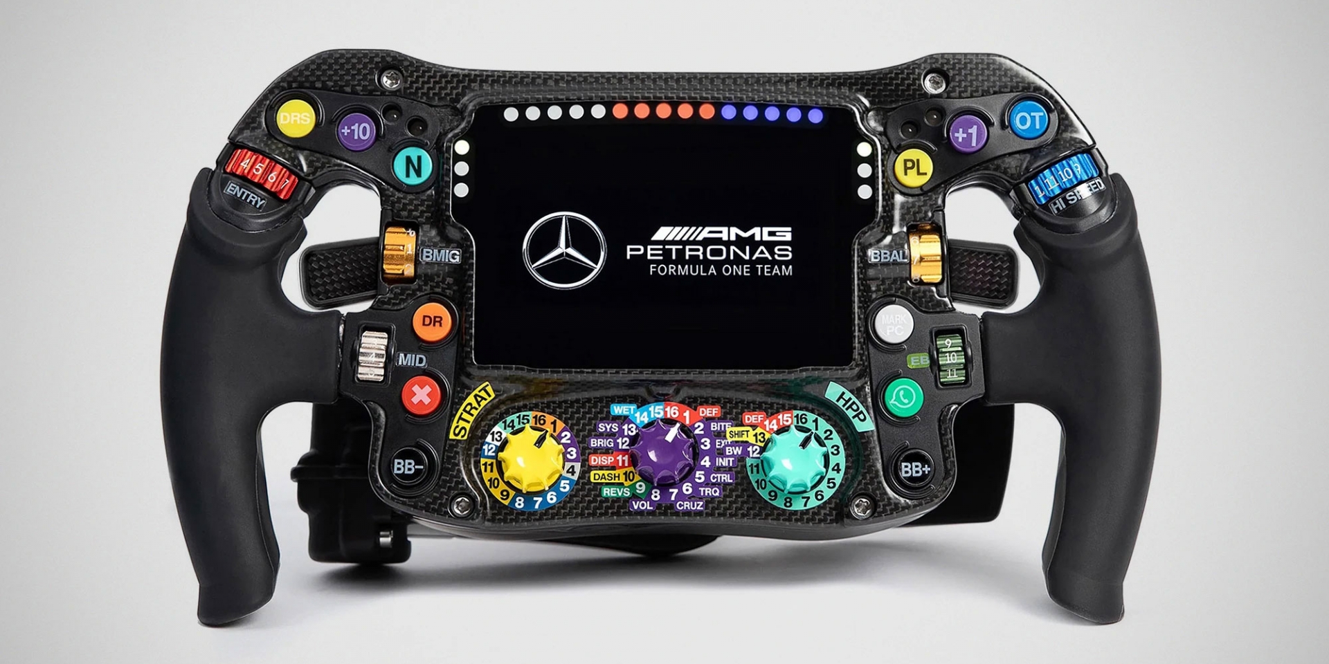 夢想座艙，觸手可及！Sim-Lab Mercedes-AMG Petronas F1 賽車方向盤