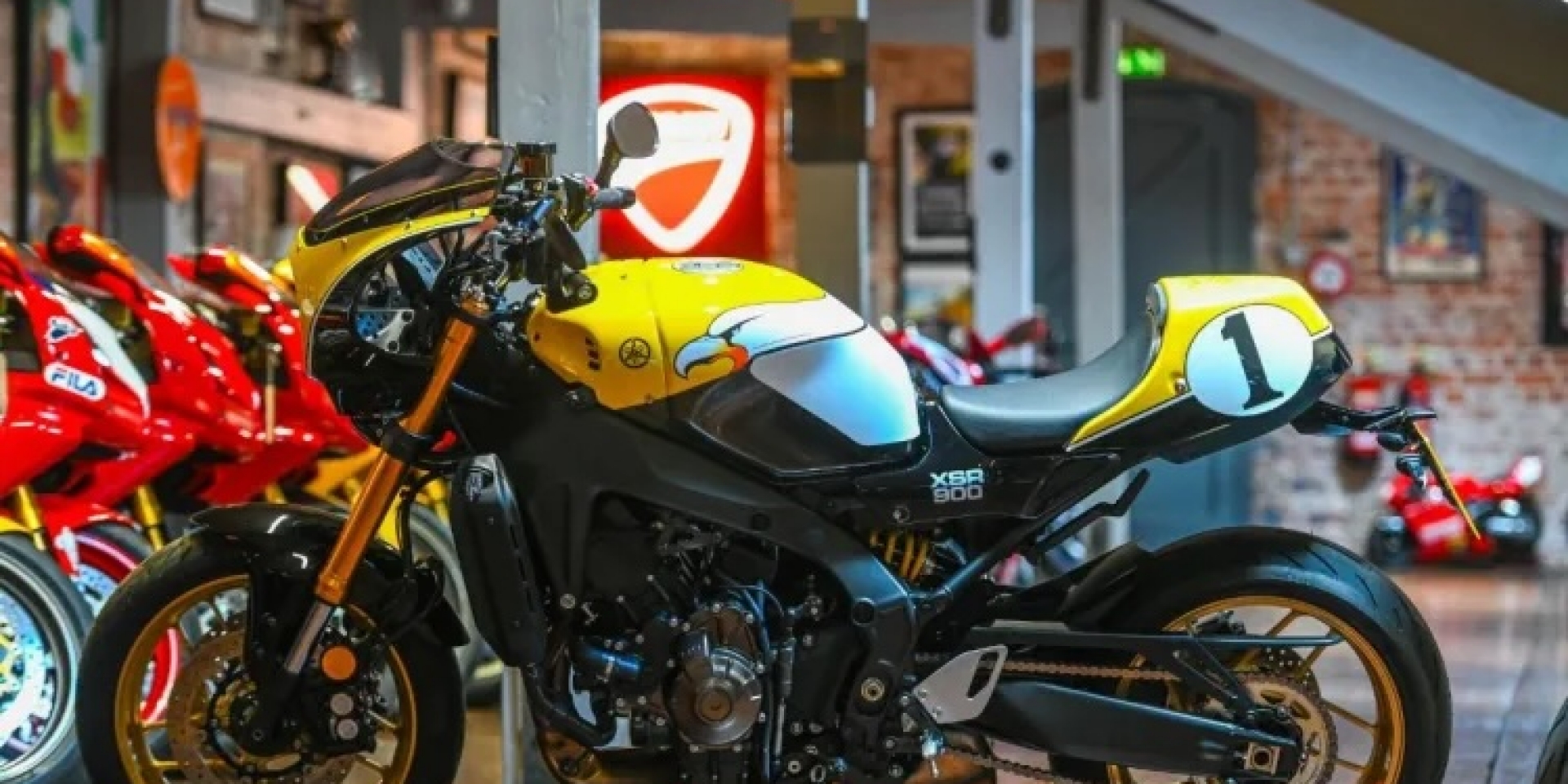 Kenny Roberts親筆簽名！限量一台的Kenny Roberts XSR900