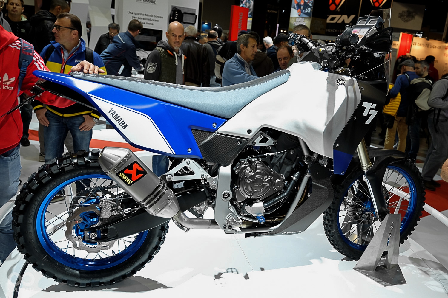 米蘭車展 為挑戰而生yamaha T7 Concept Supermoto8