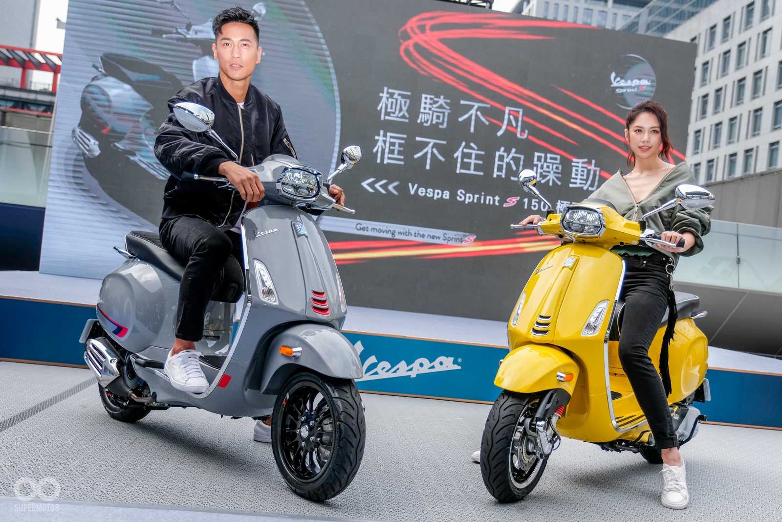 34號倉庫 Vespa 不影響車身美觀及線條霧黑 電鍍後保桿 衝刺 春天車款專屬 偉士牌 運動款 Yahoo奇摩拍賣