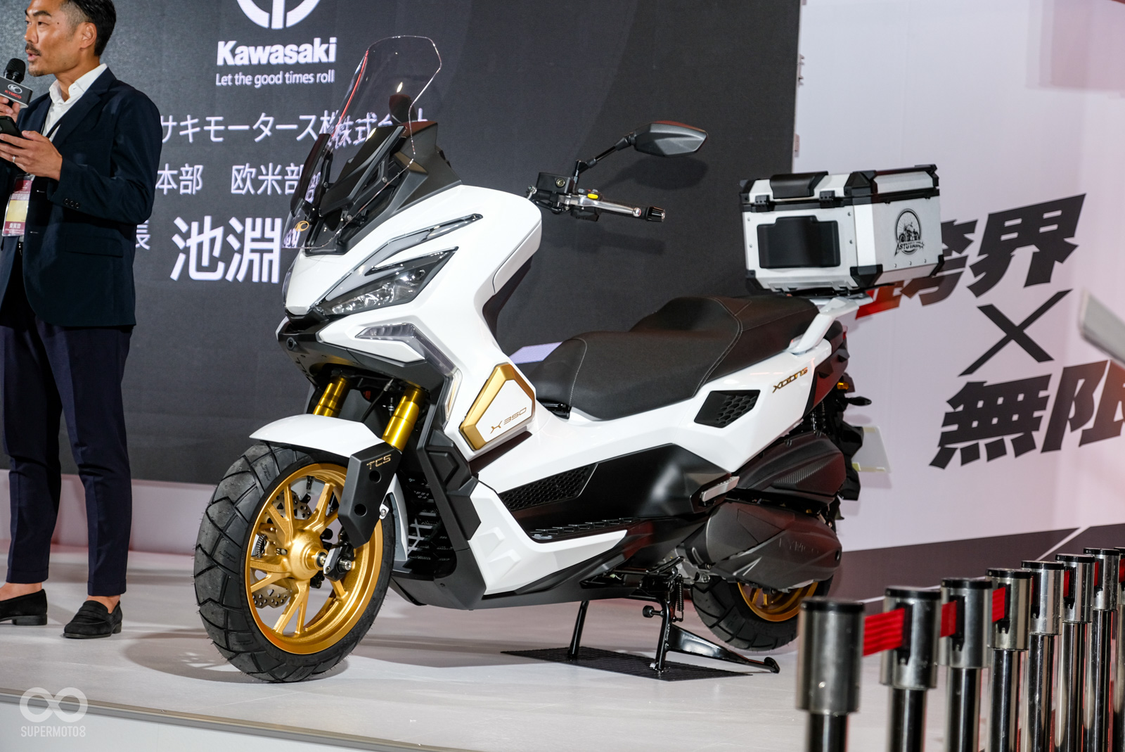 跨界冒險黃羊、腳踏通勤運動羊雙車登場！KYMCO XCITING X350/XTOWN 250ST 正式亮相 | SUPERMOTO8