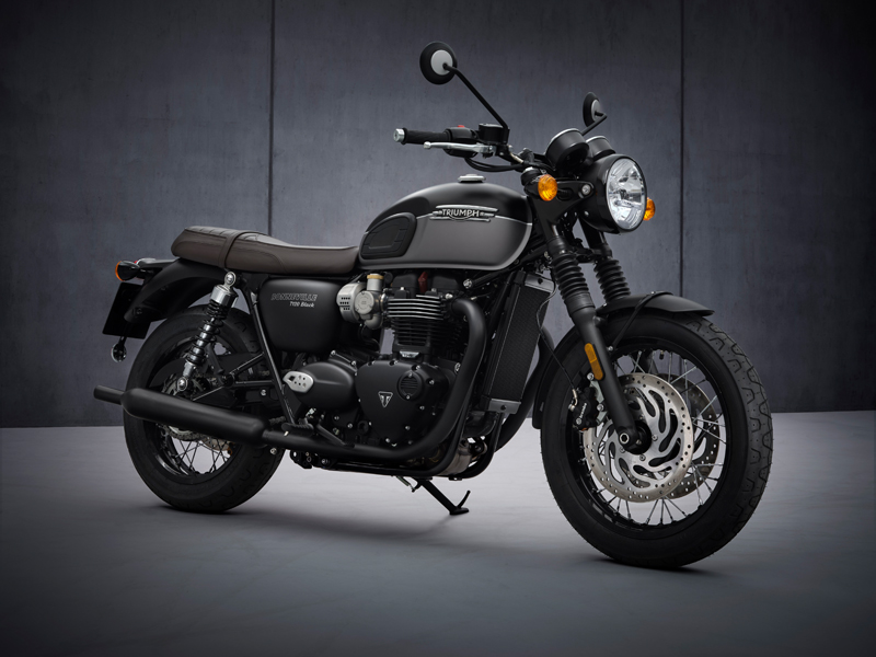 bonneville triumph black