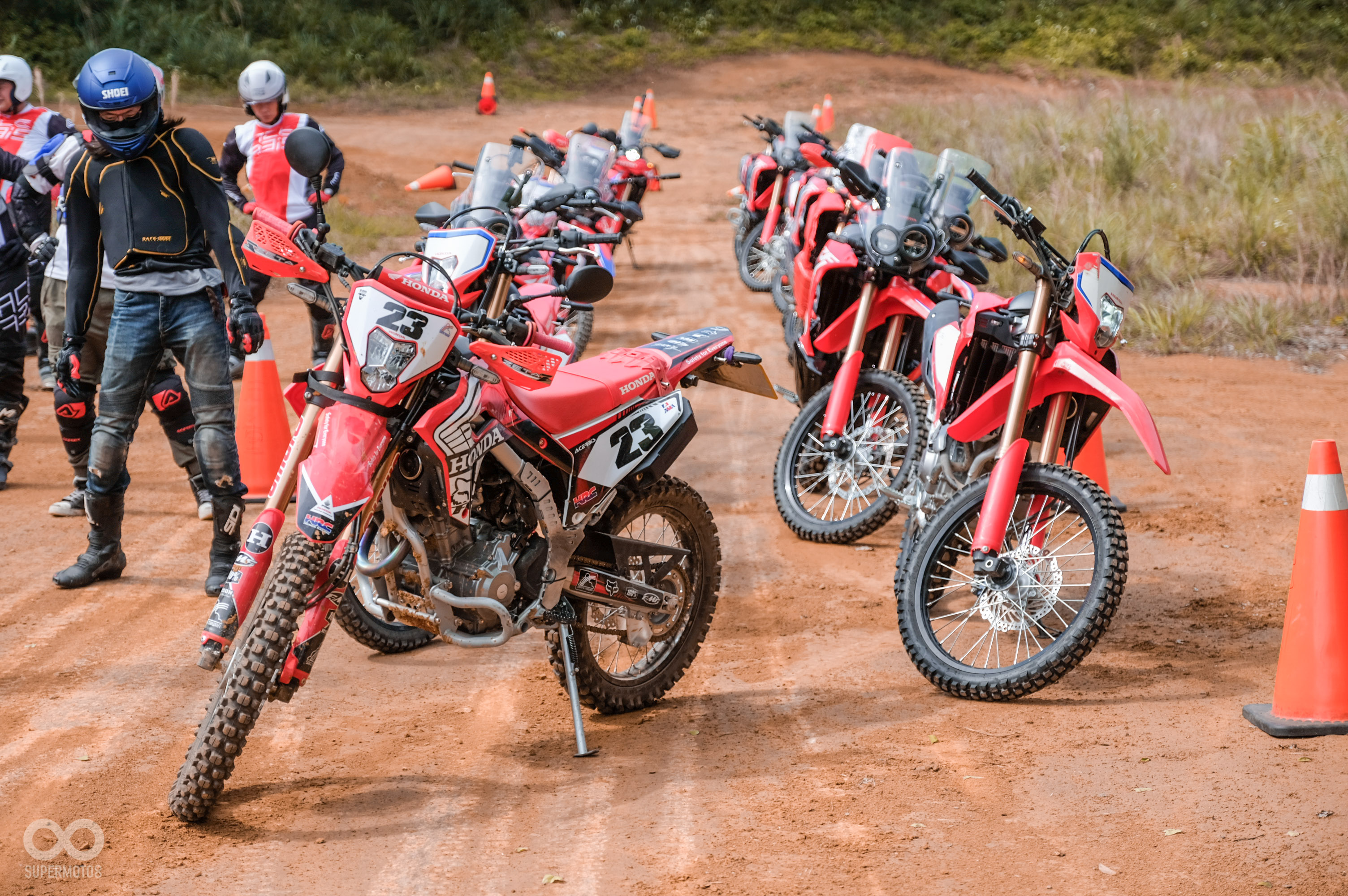 一天成為玩土大師 Honda Motorcycle越野安駕教你正確享受off Road樂趣 Supermoto8