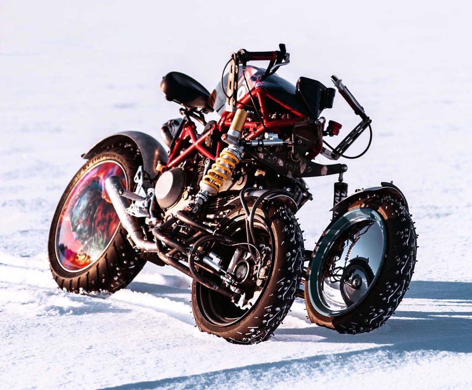 怪騎物語 雪地三輪異形 Ducati Hypermotard 1100 Yondu By Balamutti Supermoto8