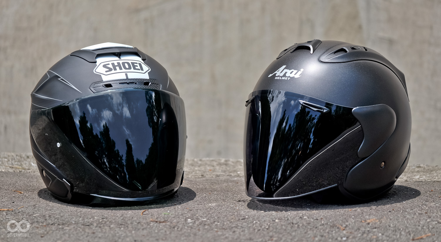 針鋒相對.日系3/4頂級帽「shoei j-force 4 」pk 「arai sz-ram4 」