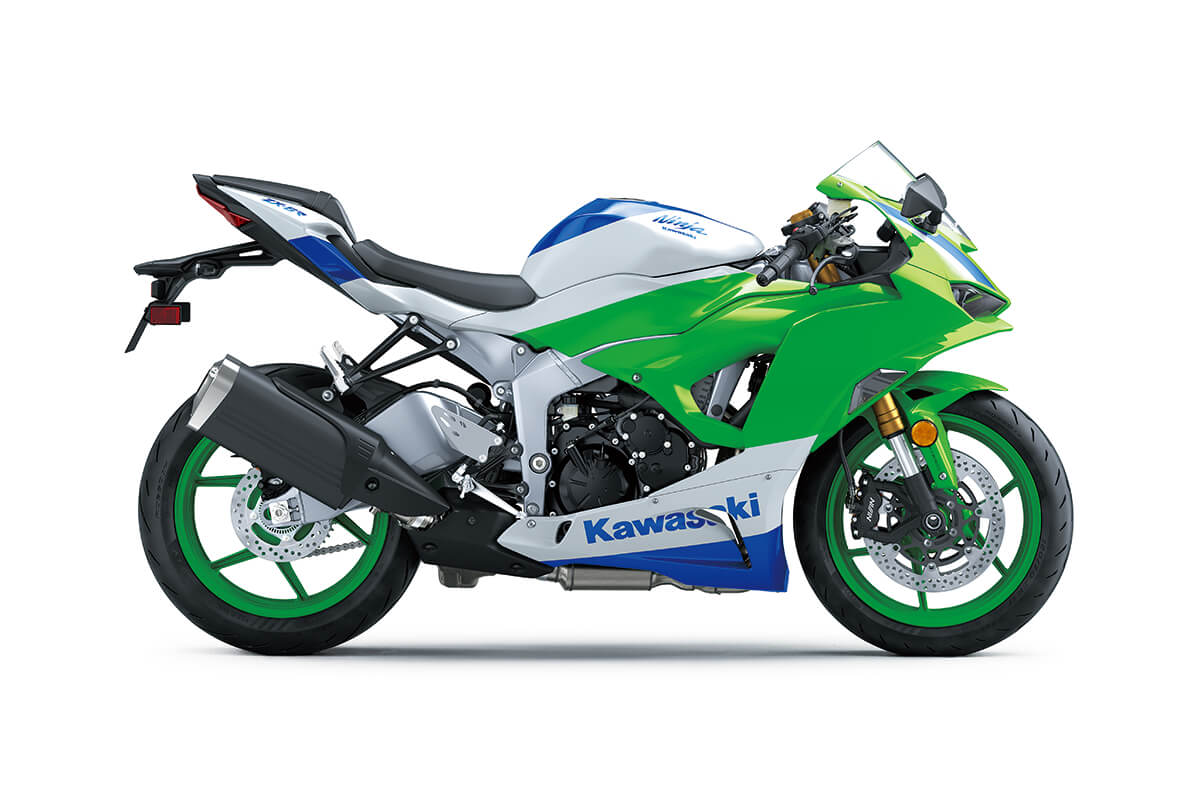 40週年紀念塗裝上身！KAWASAKI NINJA ZX14R/10R/6R/4RR「40th Anniversary Edition