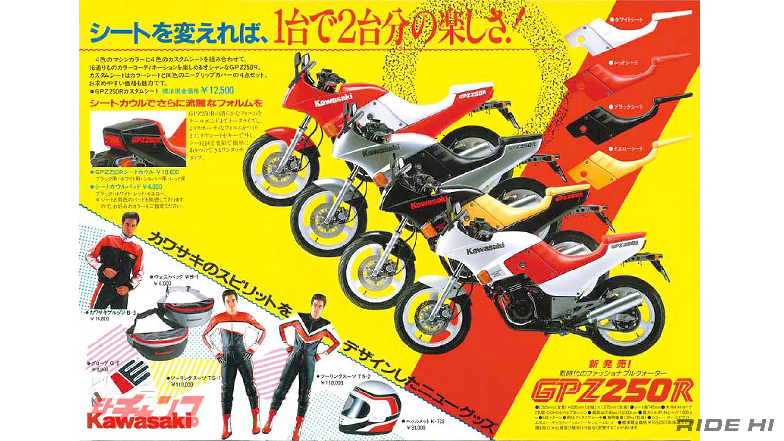 43匹13000轉、車殼變色隨時換！1985 Kawasaki GPZ250R | SUPERMOTO8